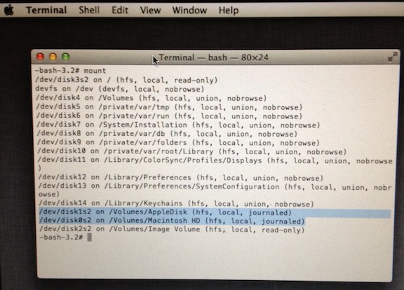 SSD and HDD drive name