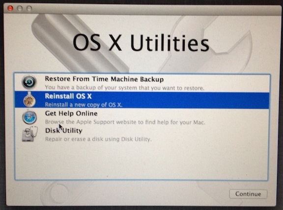 install