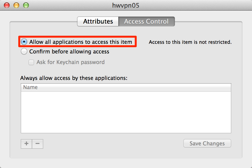 access control